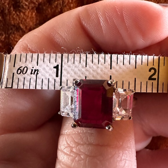 Bloomingdale’s Cocktail Silver Ring- Size 7 - Picture 5 of 5